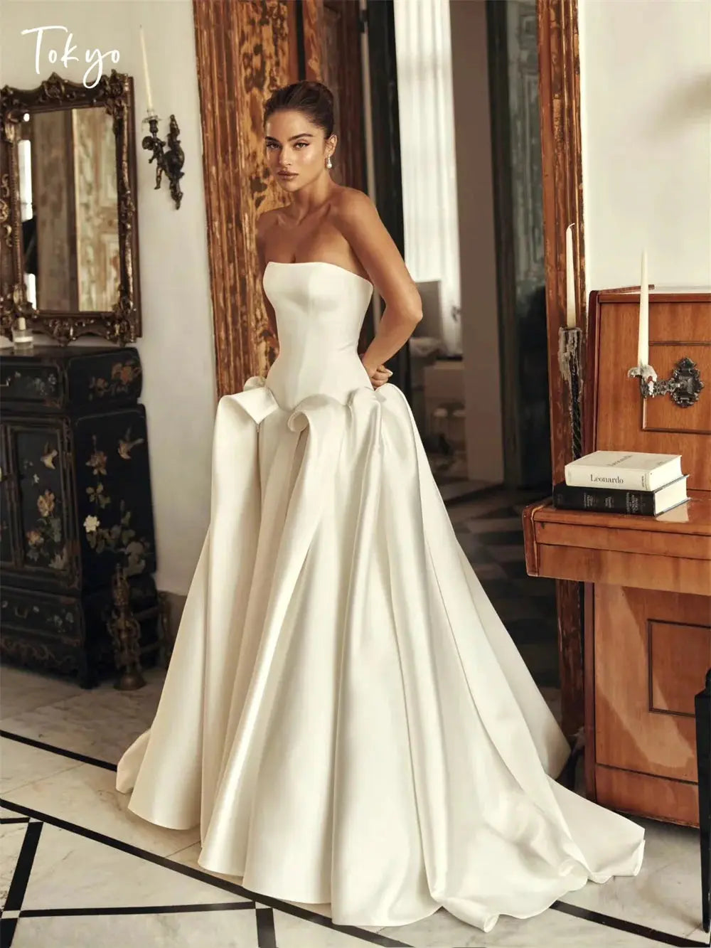 Satin Elegance: Transform Your Walk Down the Aisle