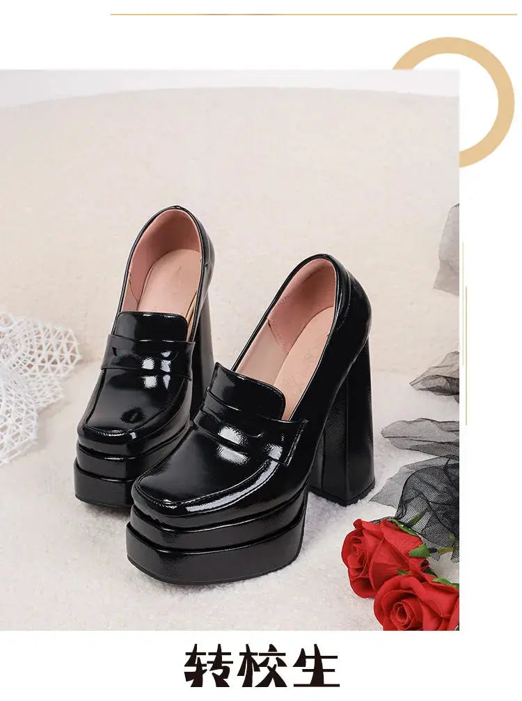 Sculpted Heel Pumps