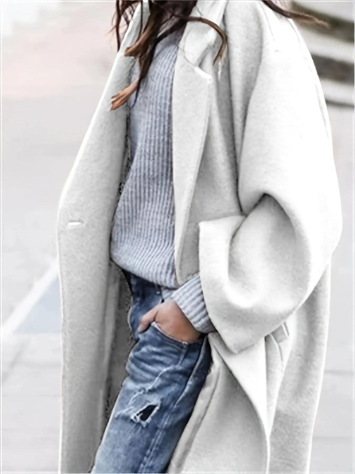 Winter Blue Bliss: Warmth Meets Chic Style