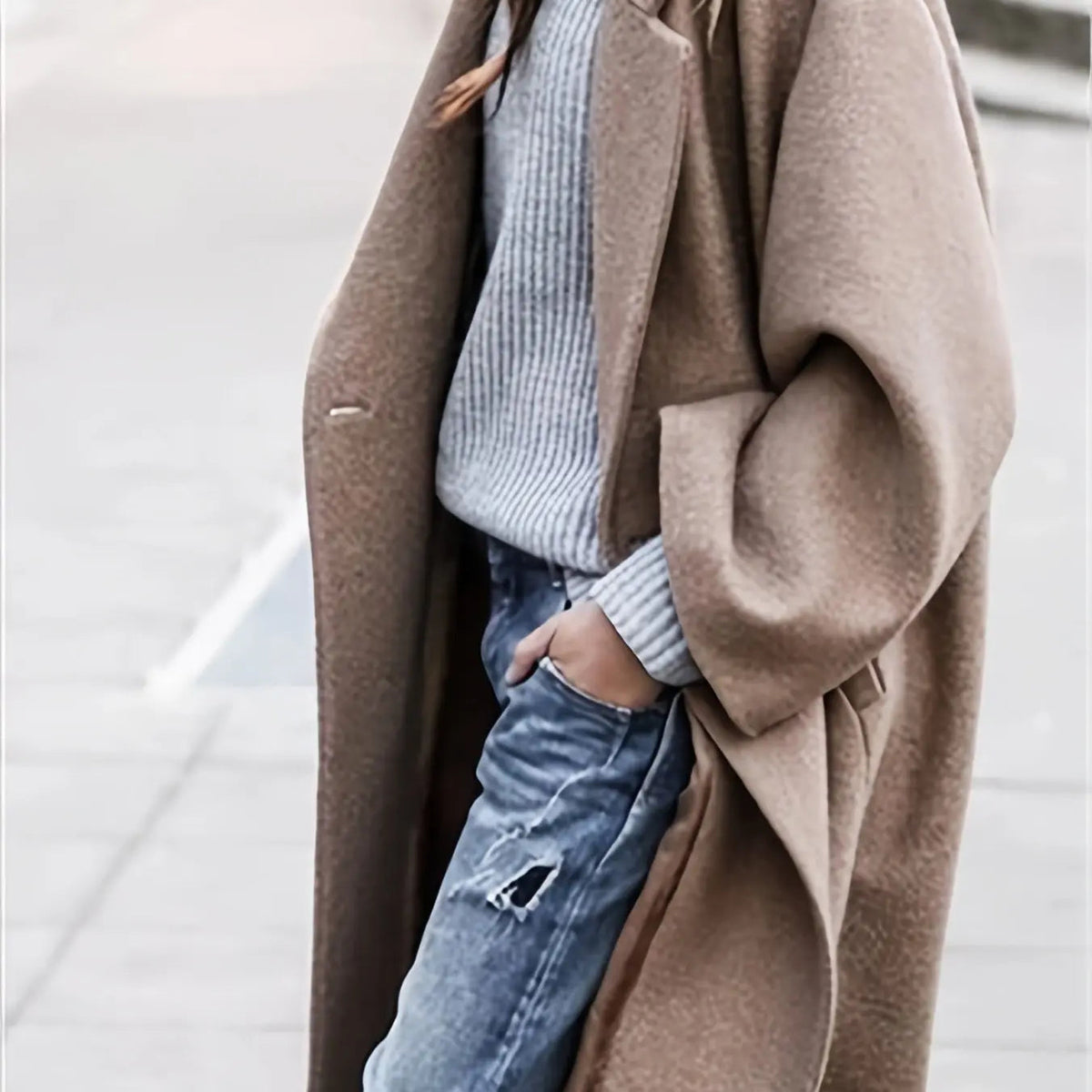 Winter Blue Bliss: Warmth Meets Chic Style