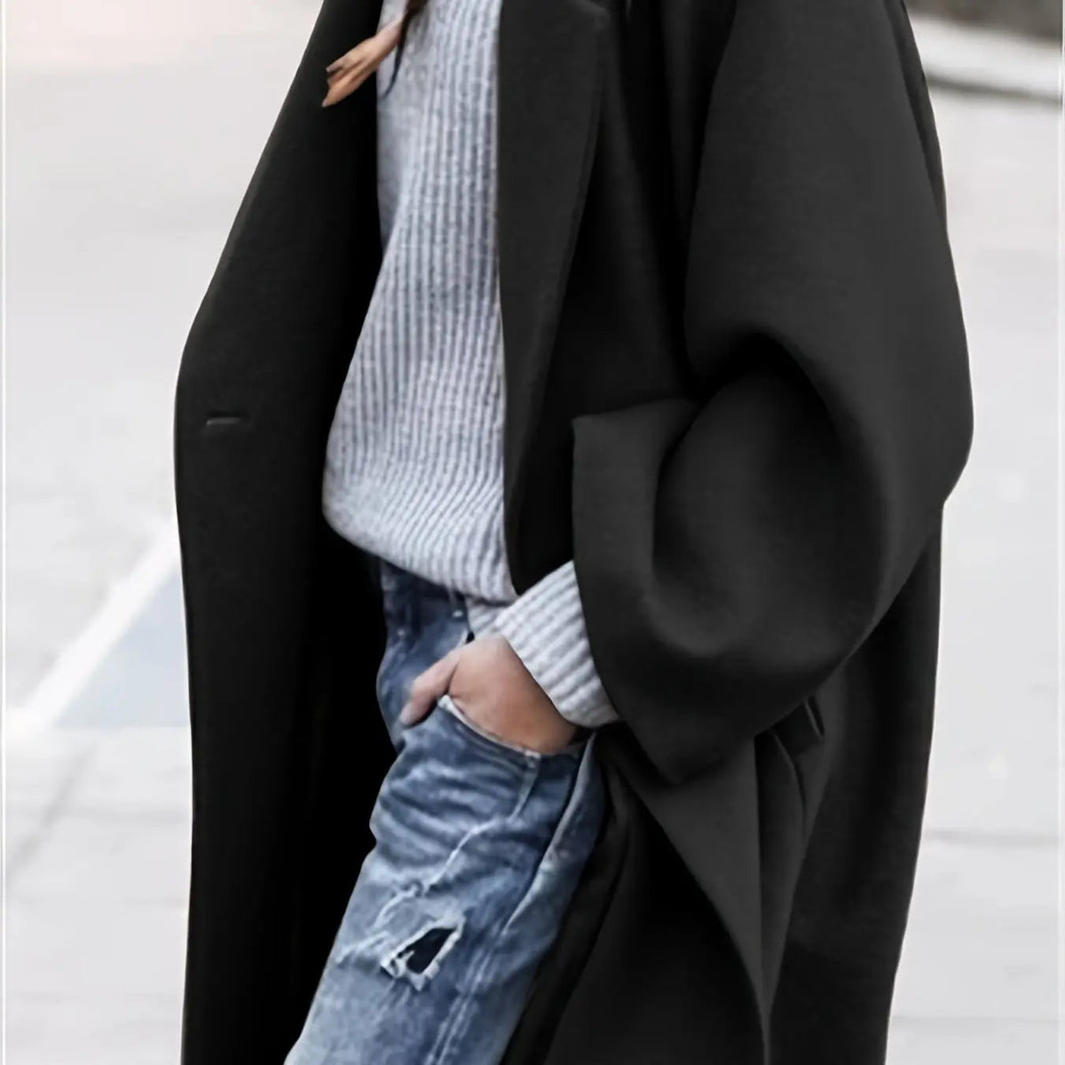 Winter Blue Bliss: Warmth Meets Chic Style