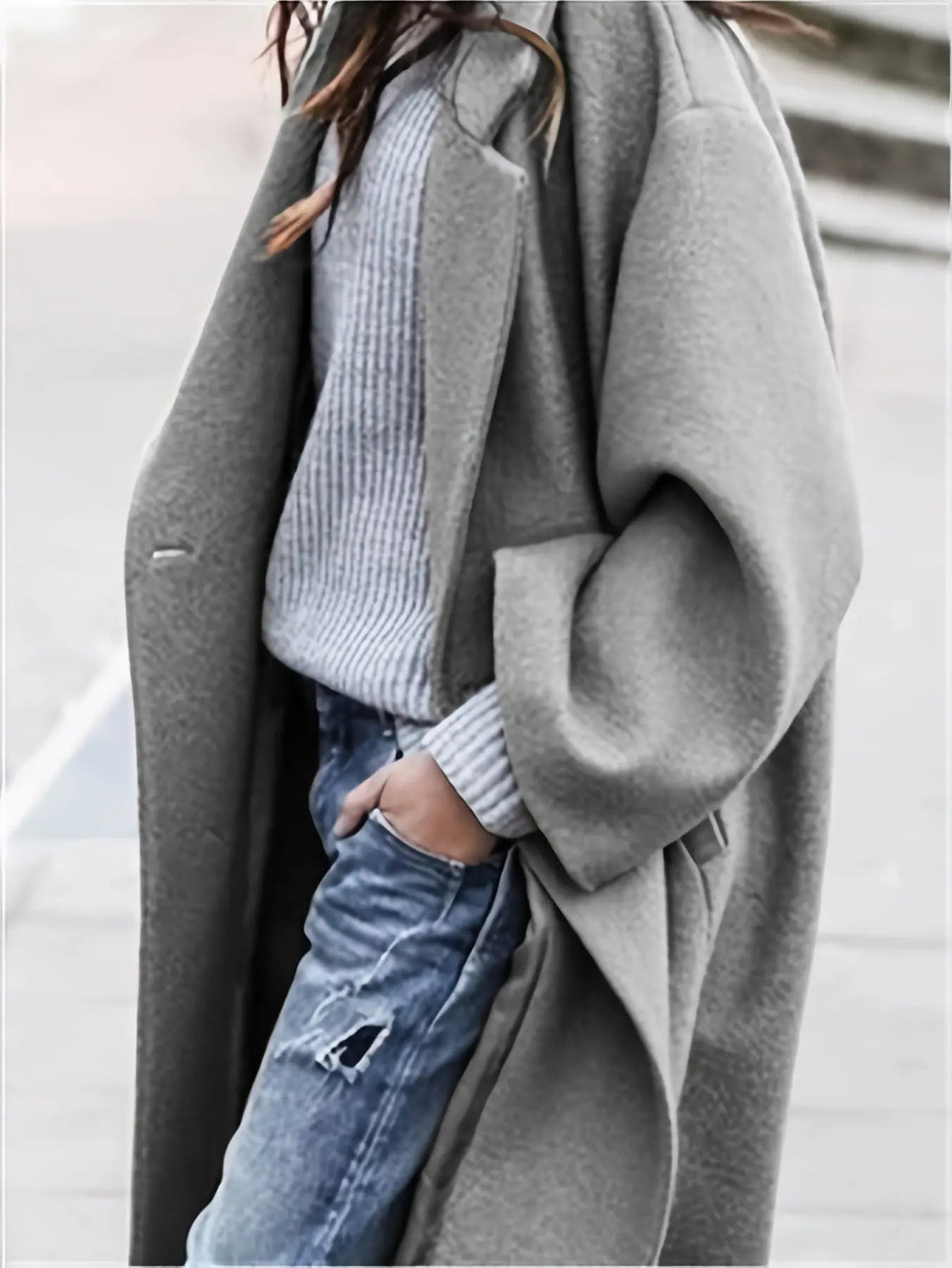 Winter Blue Bliss: Warmth Meets Chic Style