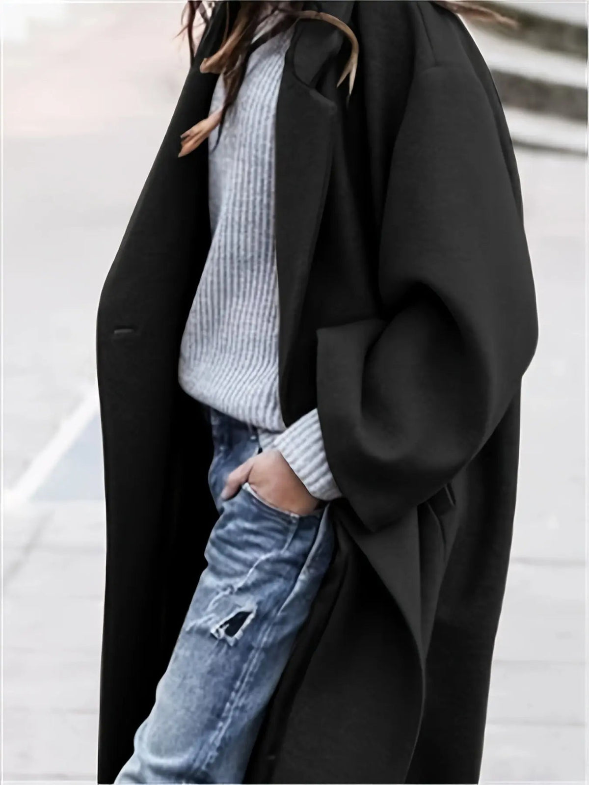 Winter Blue Bliss: Warmth Meets Chic Style