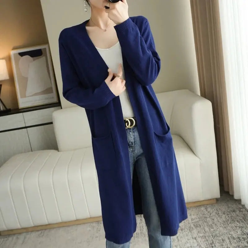 Women's Open-Front Knit Cardigan