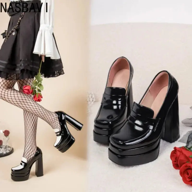 Sculpted Heel Pumps