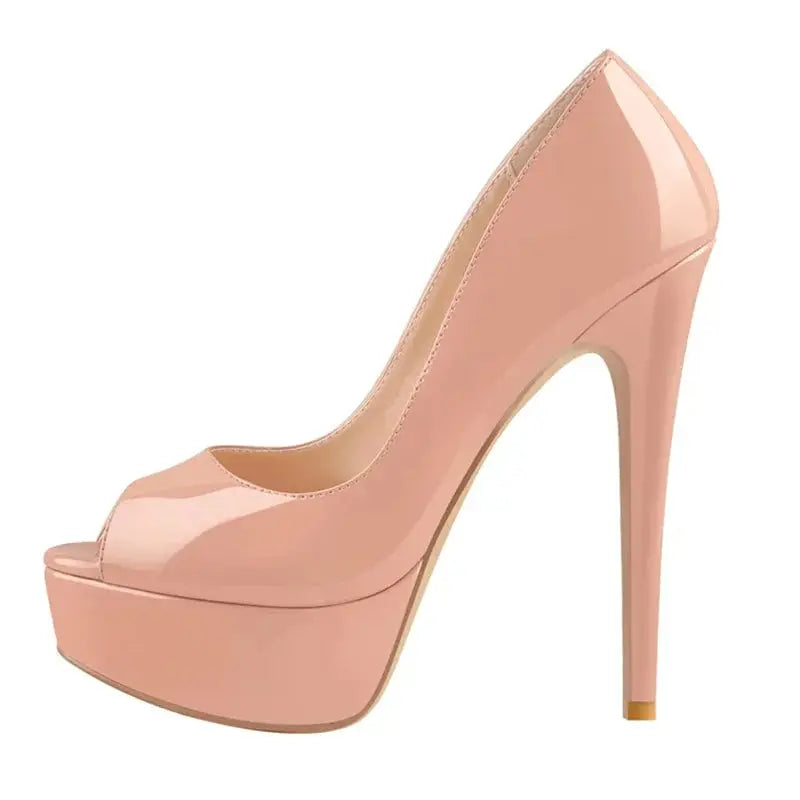 Elevated Elegance Platform Stiletto Heels