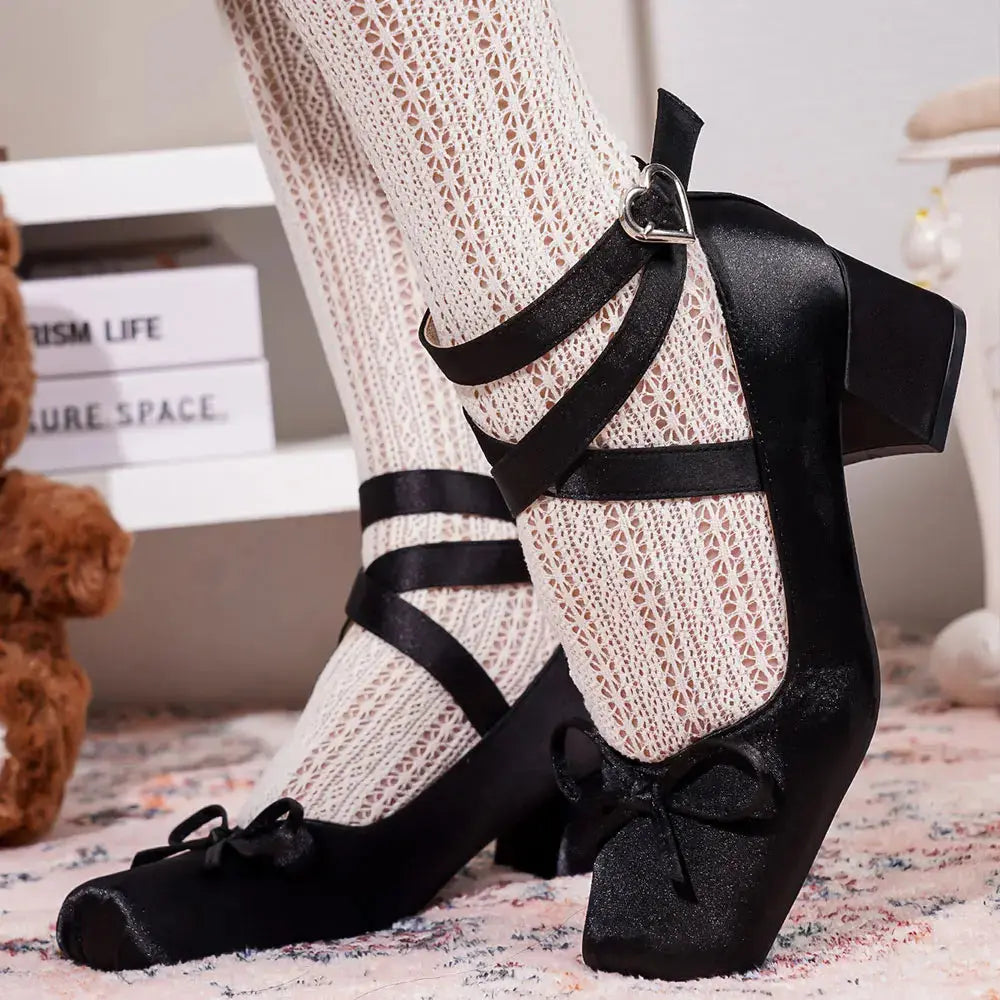 Blush Satin Heels: Dance Through Your Daydreams