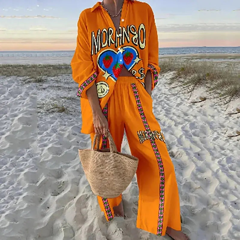 Seaside Escape: Breezy Two-Piece Set