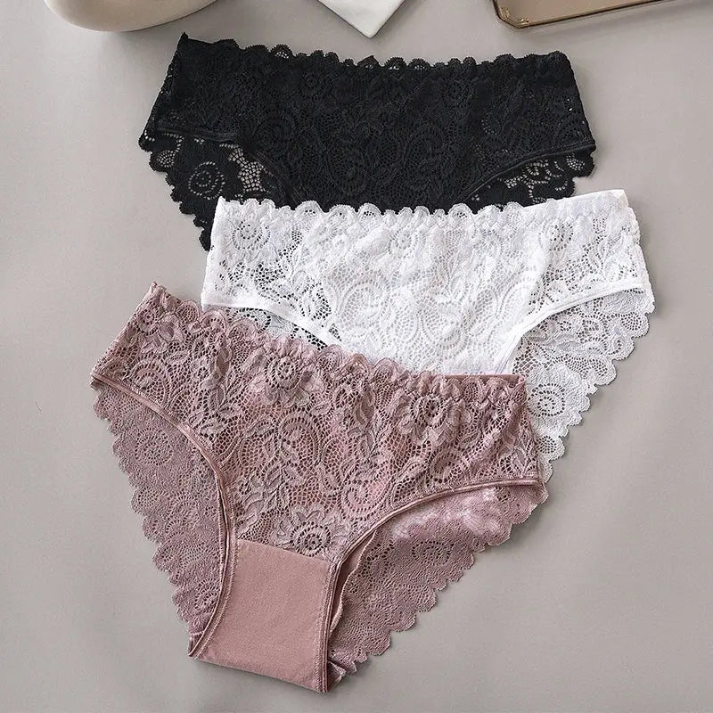 Floral Lace Briefs