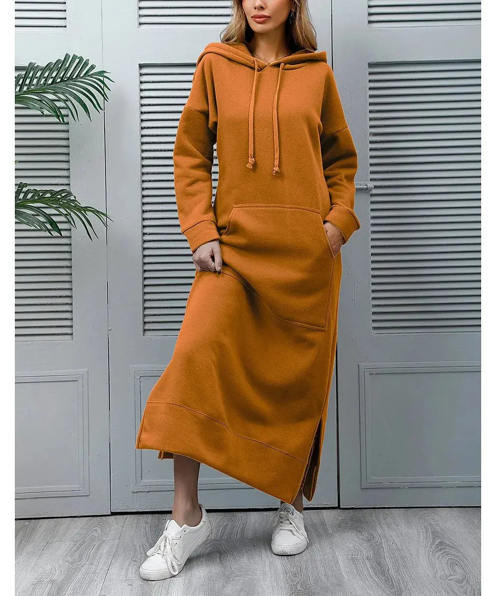 Embrace Serenity: Hooded Kaftan for Elegant Comfort