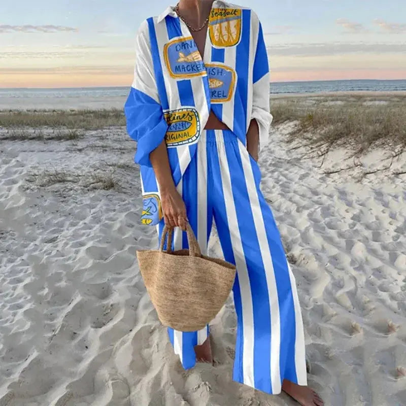 Seaside Escape: Breezy Two-Piece Set