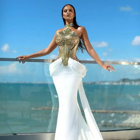 Moonlit Gala: Captivate in Silken Elegance