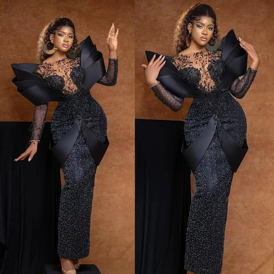 Unforgettable Entrance Mermaid Lace Evening Gown