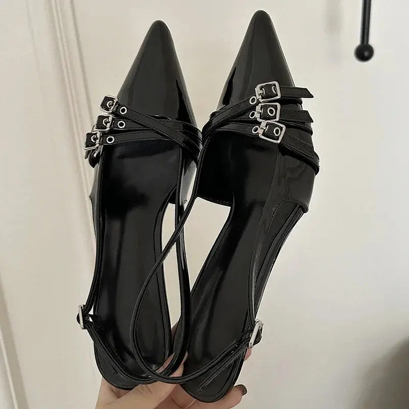 The Nocturne Pointed-Toe Evening Sandals