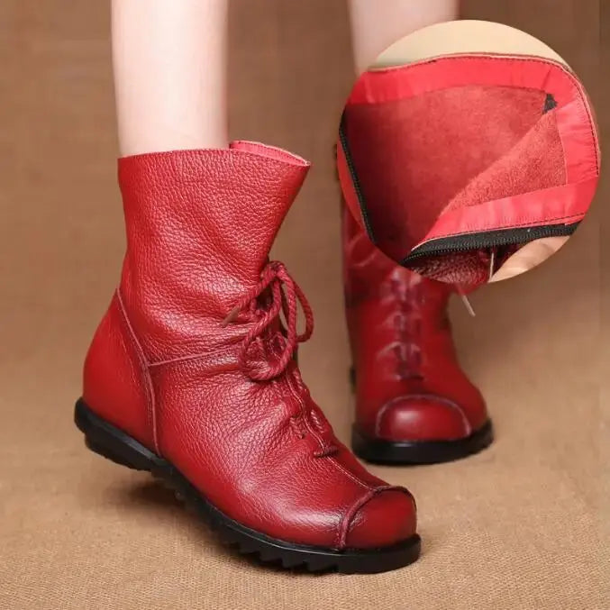 Plush-Lined Winter Boots
