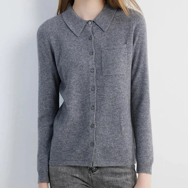 Embrace the Chill: Luxe Merino Wool Cardigan