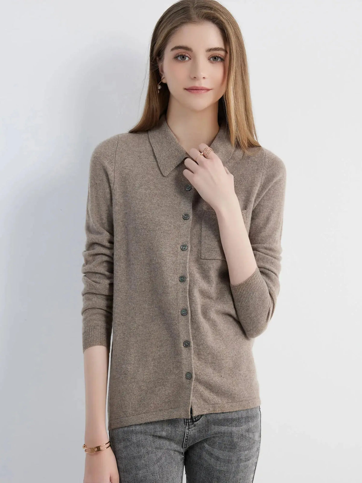 Embrace the Chill: Luxe Merino Wool Cardigan