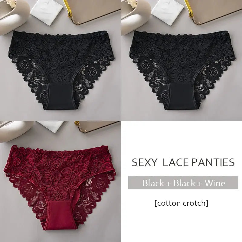 Floral Lace Briefs
