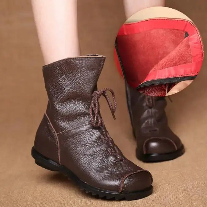 Plush-Lined Winter Boots