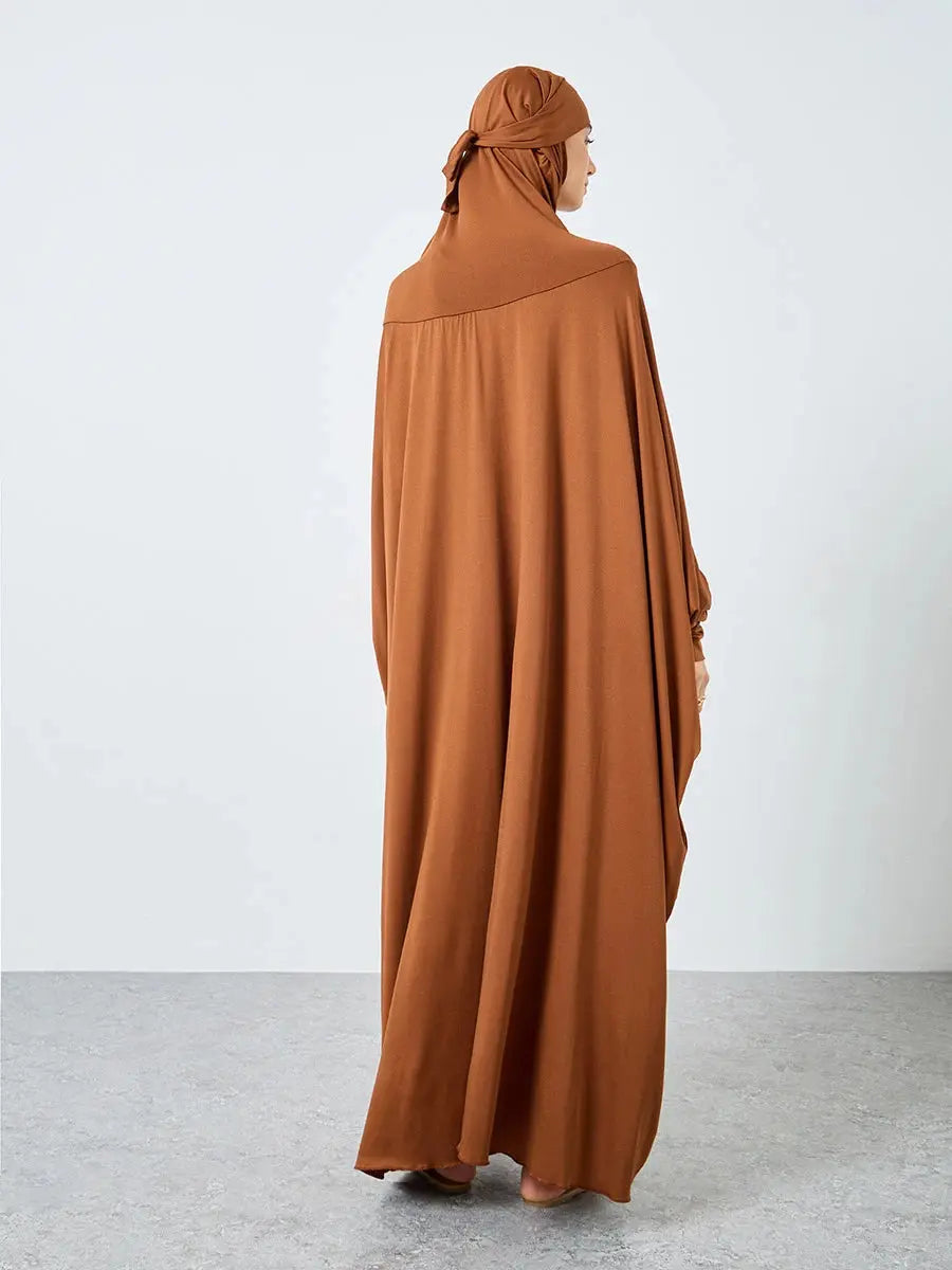 Hooded Loose-Fit Abaya