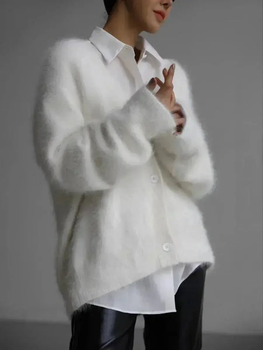 Fireside Whisper V-Neck Cardigan