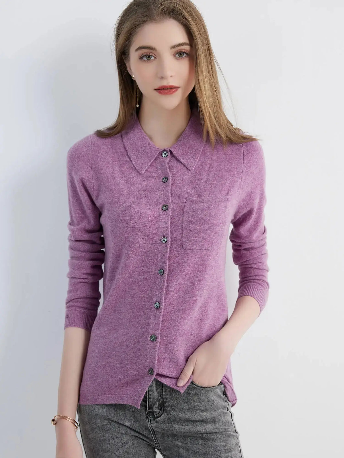 Embrace the Chill: Luxe Merino Wool Cardigan