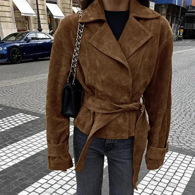 Double-Breasted Autumn Jacket