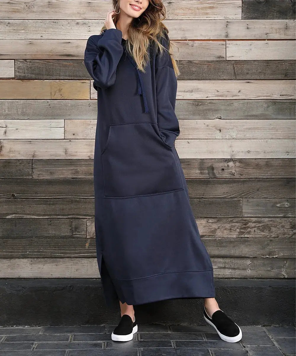 Embrace Serenity: Hooded Kaftan for Elegant Comfort