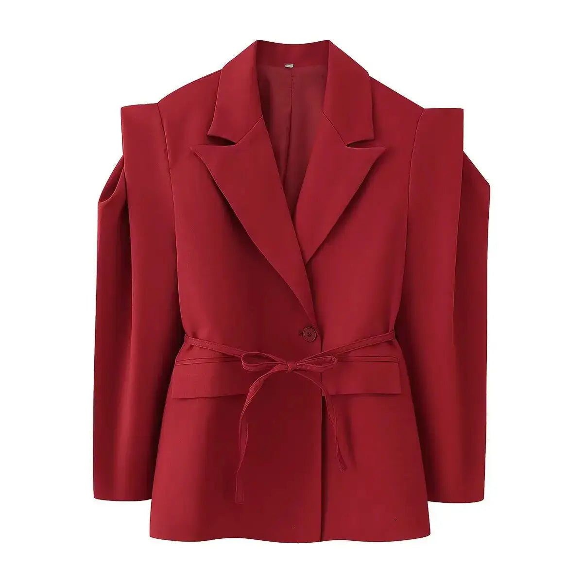Floral Whisper Belted Jacket