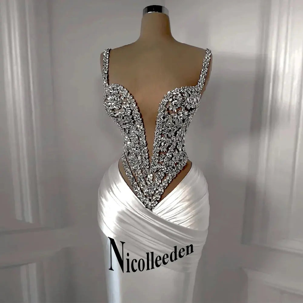 Rhinestone Gala Gown: Feel the Radiance