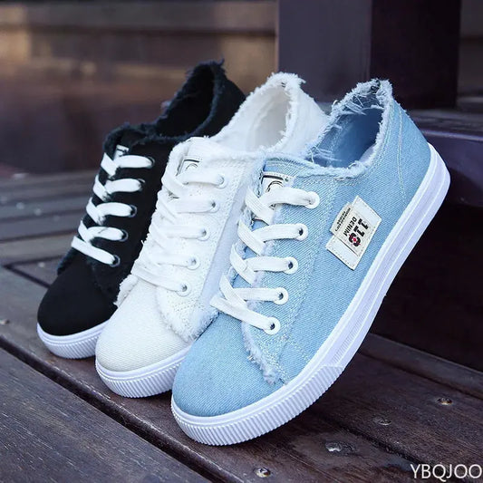 Classic Canvas Lace-Up Sneakers