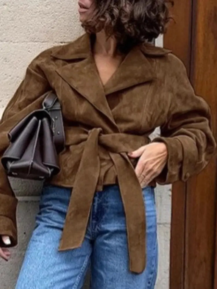 Double-Breasted Autumn Jacket