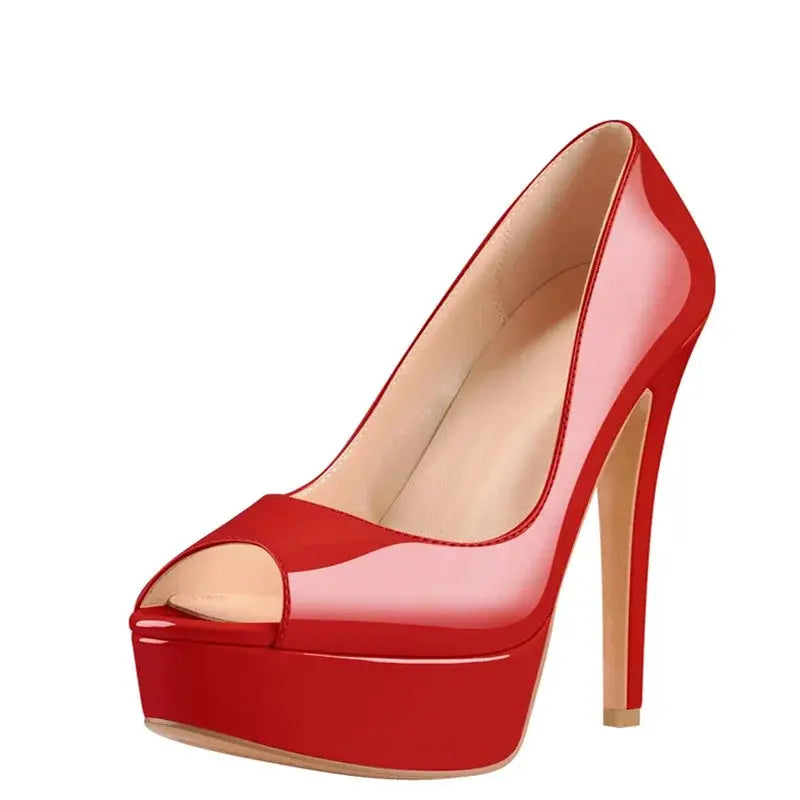 Elevated Elegance Platform Stiletto Heels