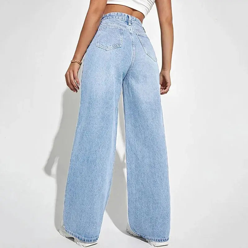 High-Waist Denim
