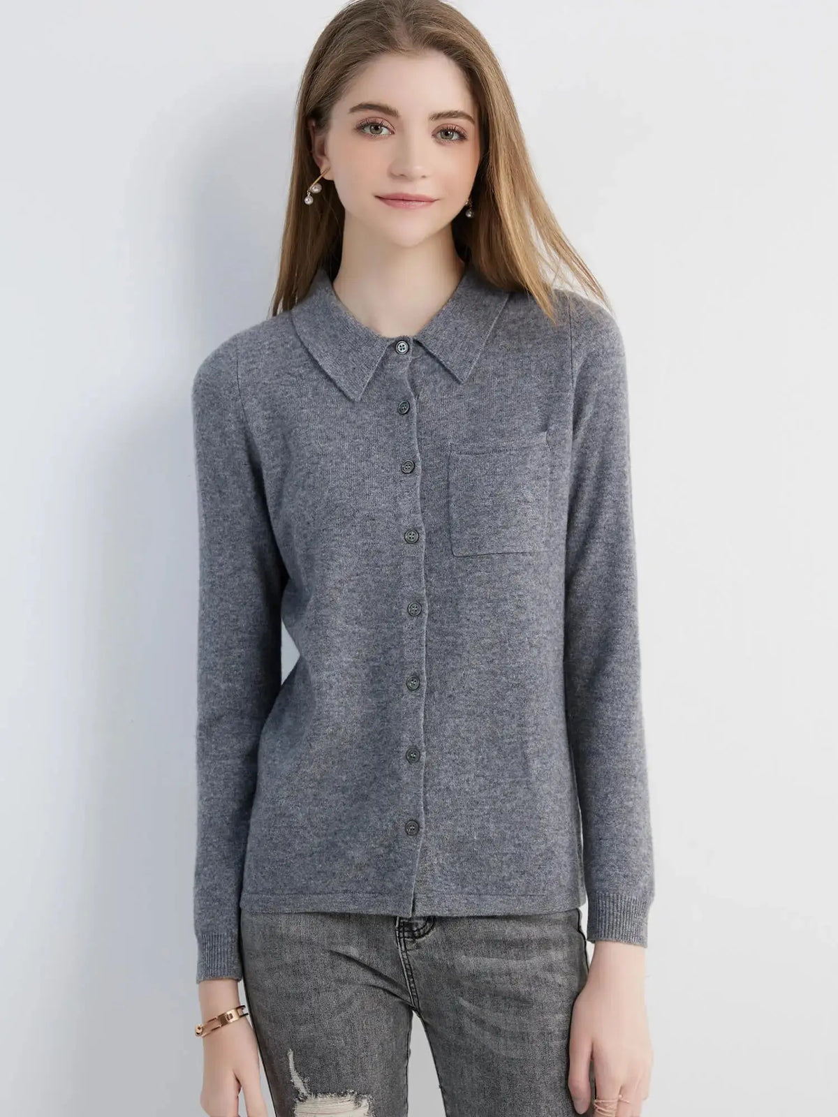 Embrace the Chill: Luxe Merino Wool Cardigan