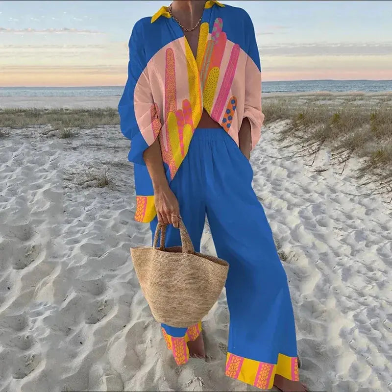 Seaside Escape: Breezy Two-Piece Set