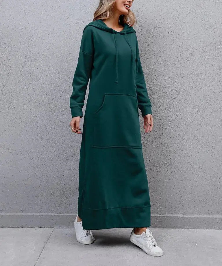 Embrace Serenity: Hooded Kaftan for Elegant Comfort