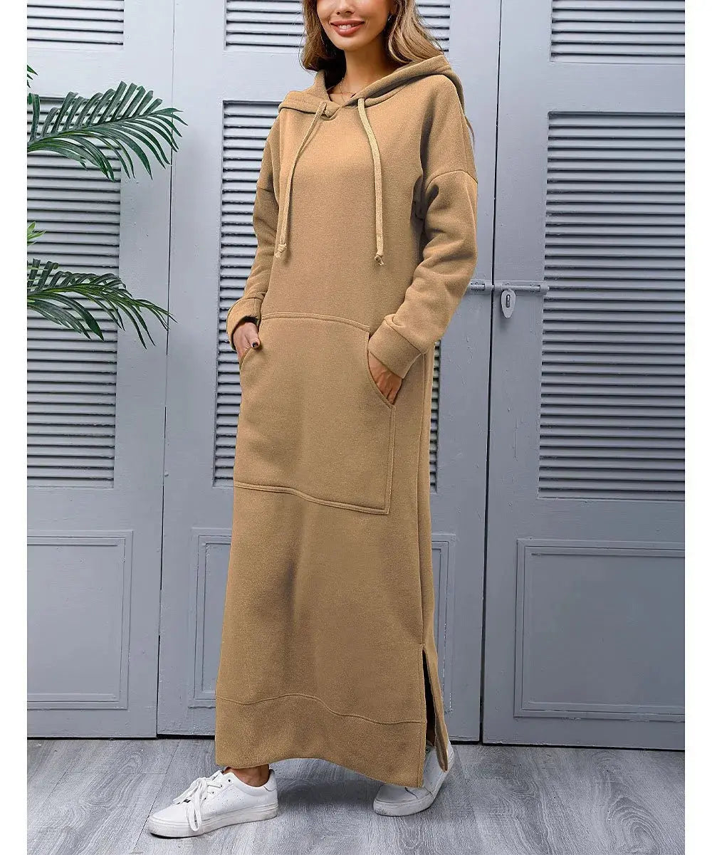 Embrace Serenity: Hooded Kaftan for Elegant Comfort