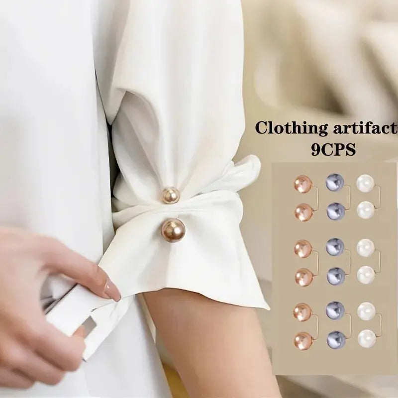 Nine-Piece Wardrobe Pin Set