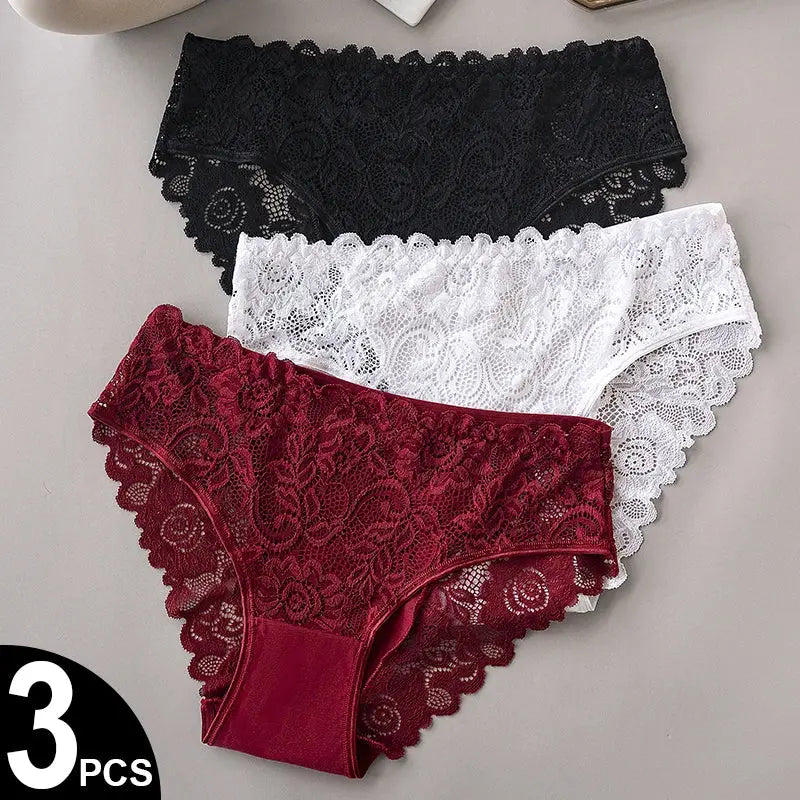 Floral Lace Briefs