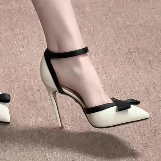 Midnight Rendezvous Pointed-Toe Stiletto Heels