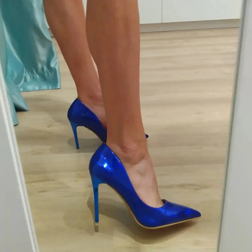 Captivate the Room in Lustrous Stiletto Pumps
