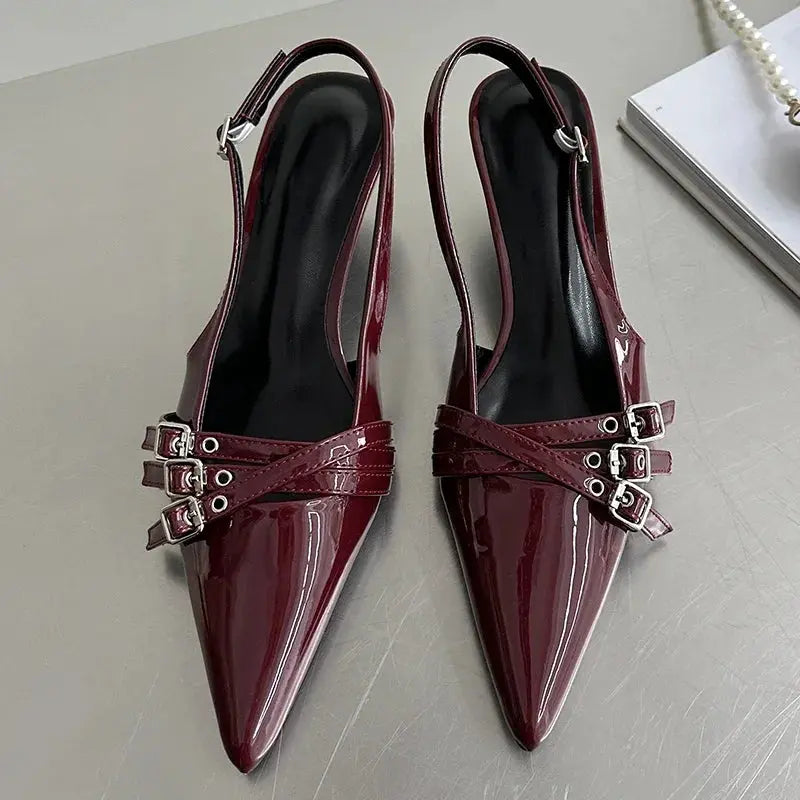 The Nocturne Pointed-Toe Evening Sandals
