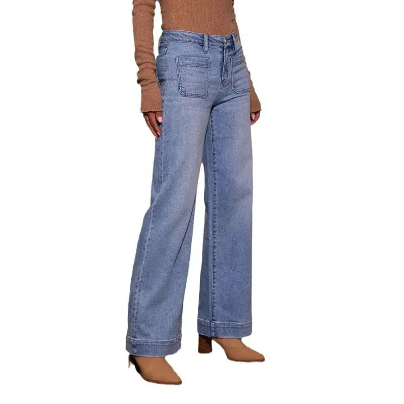 The Soho High-Waist Wide-Leg Jeans