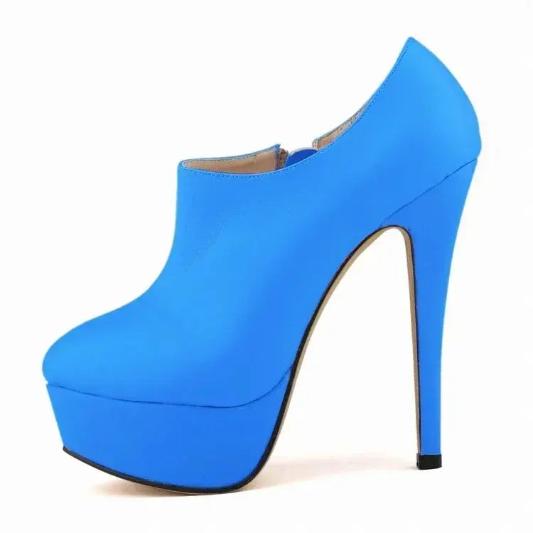 The Verona Sky-High Stiletto Pumps