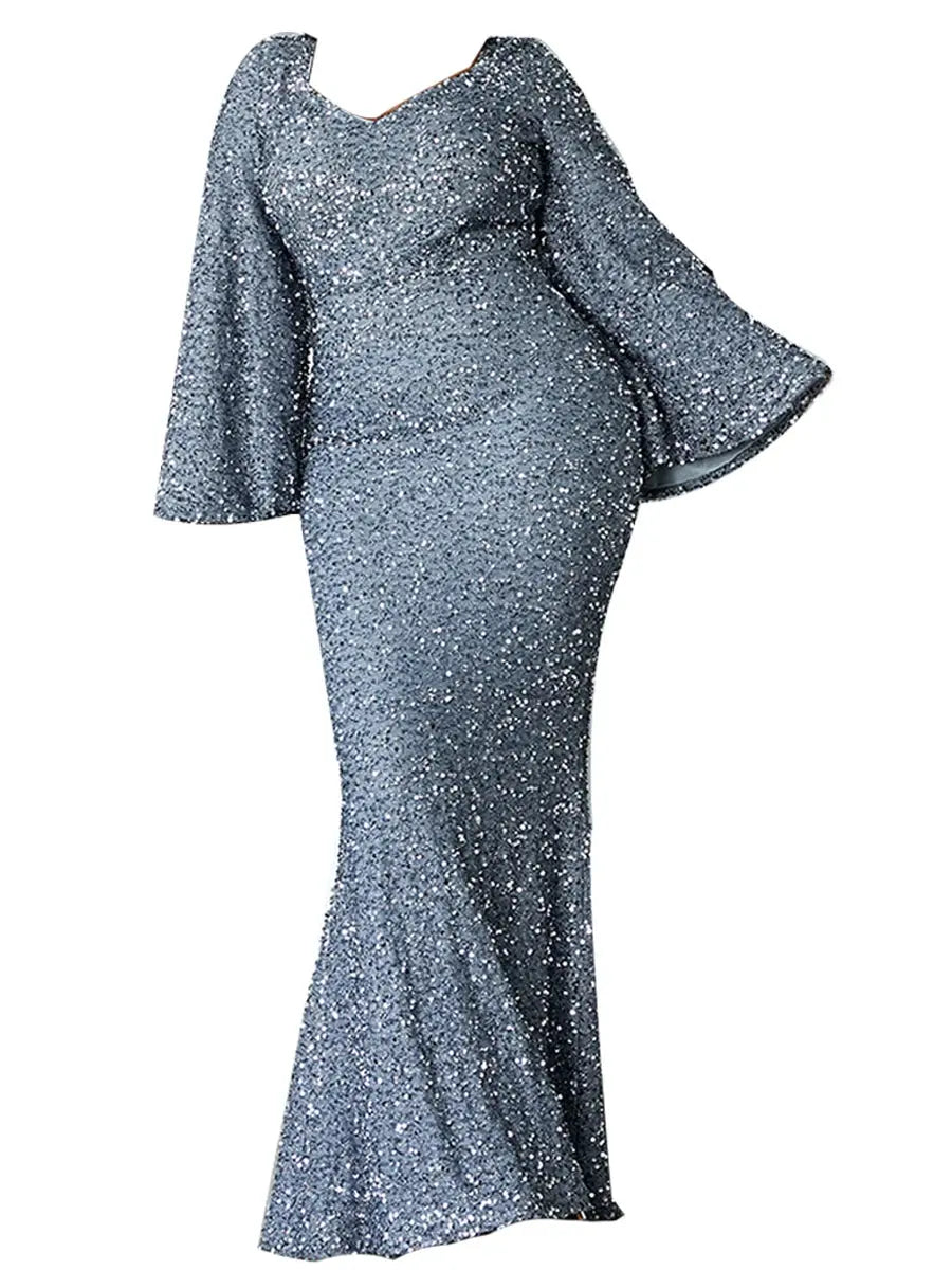 Captivate the Night in a Sequin Mermaid Gown