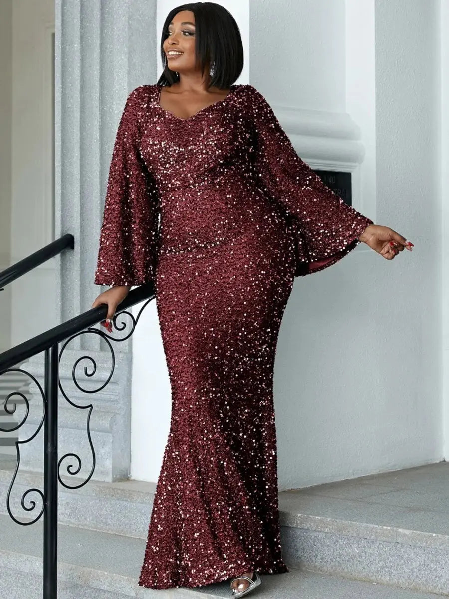 Captivate the Night in a Sequin Mermaid Gown