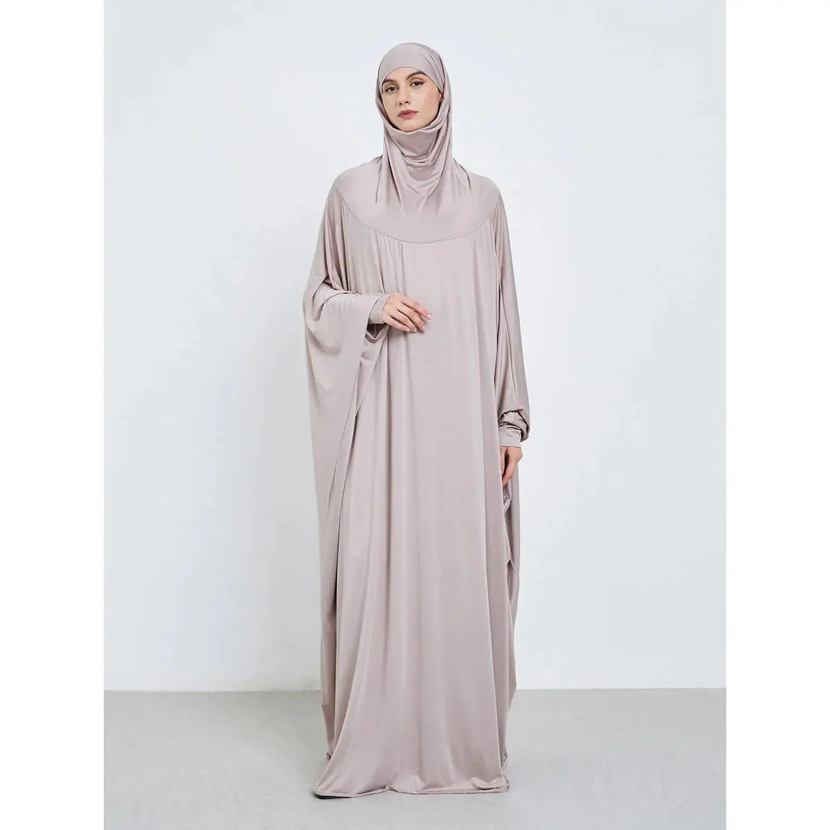 Hooded Loose-Fit Abaya