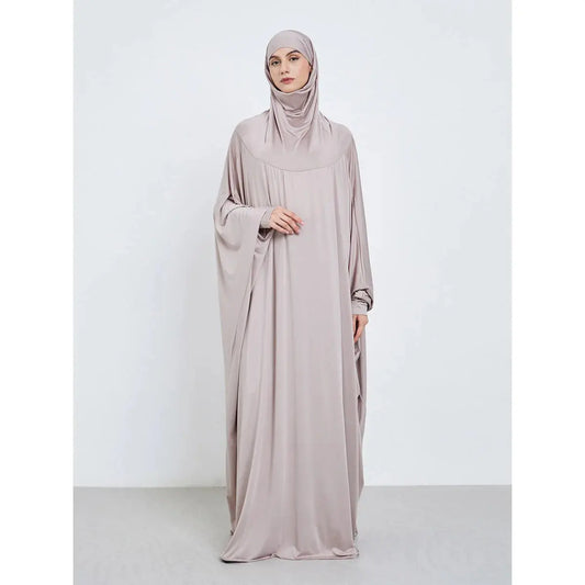 Hooded Loose-Fit Abaya