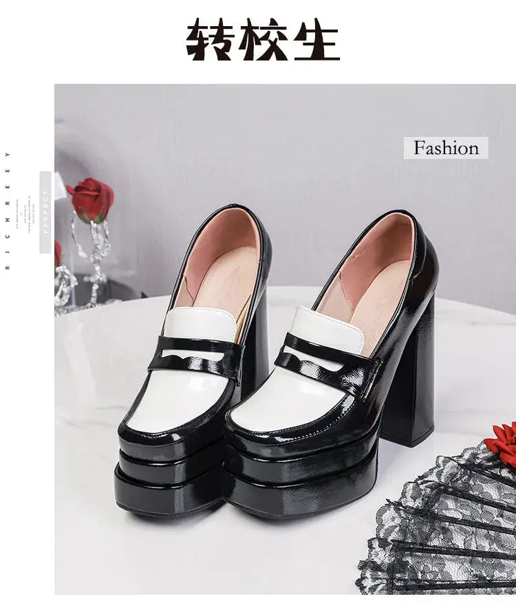 Sculpted Heel Pumps